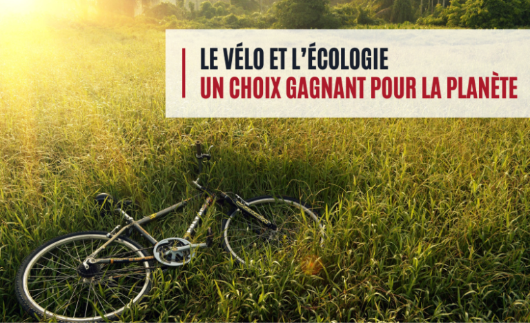 Le vélo et l’écologie : Un choix gagnant pour la planète et pour vous